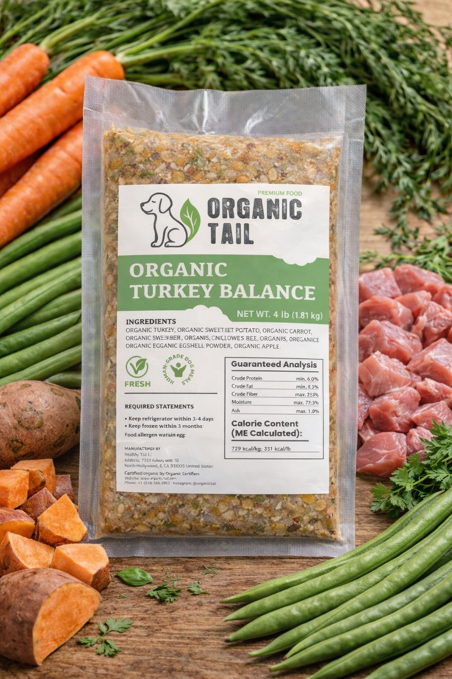 Organic Turkey Balance (Lean, Sensitive-Stomach Friendly)