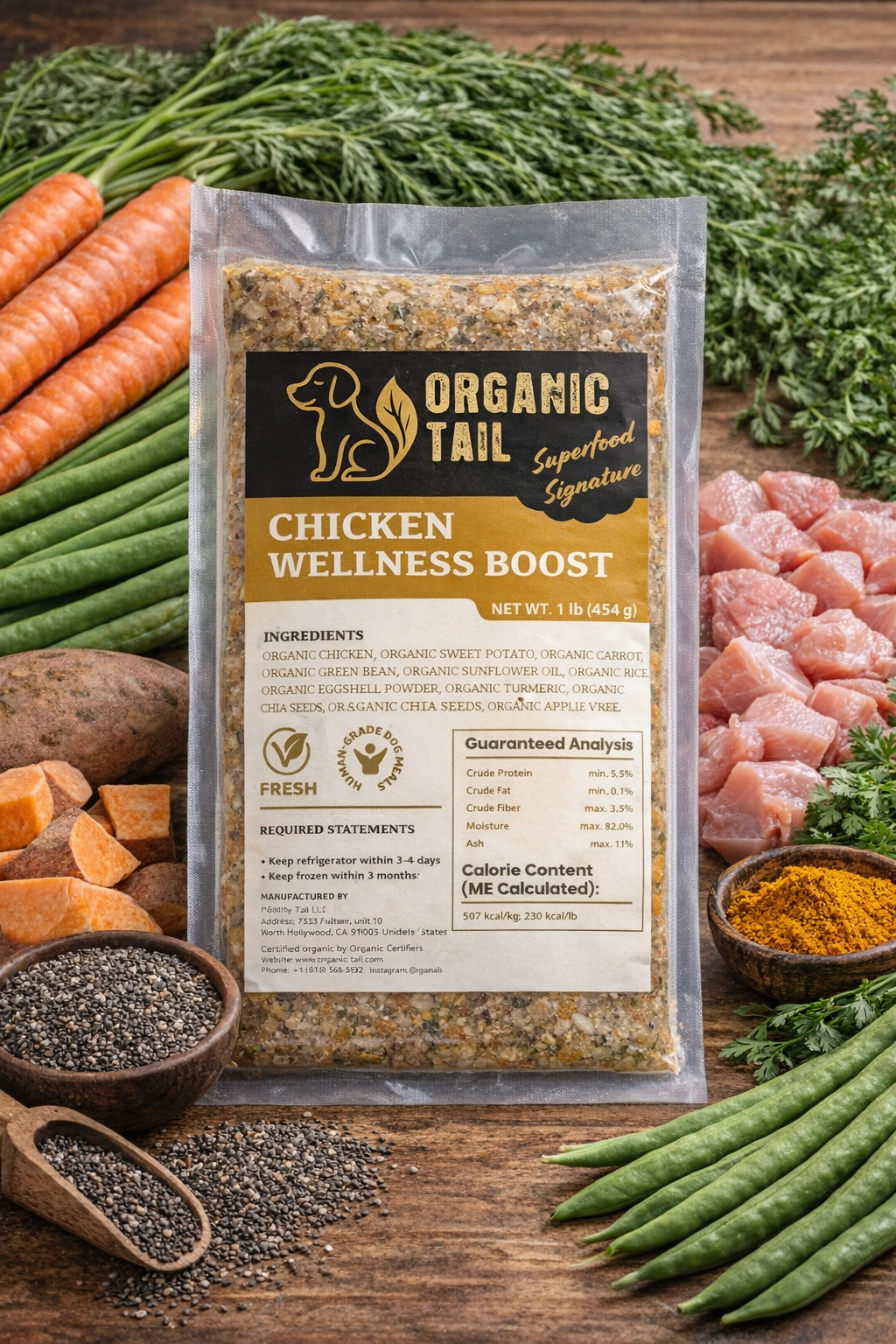 Chicken Wellness Boost — Superfood Premium Formula