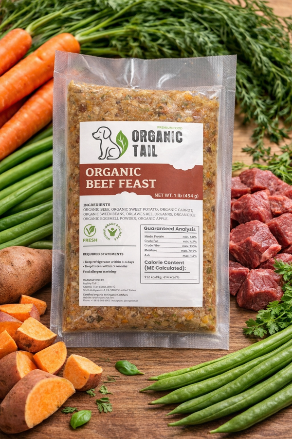 Organic Beef Feast (Human-Grade, High Protein)