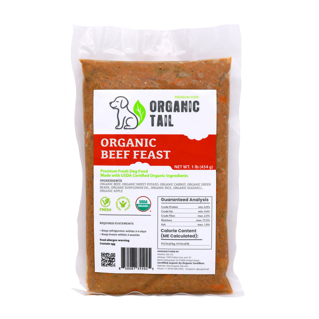 Organic Beef Feast (Human-Grade, High Protein)