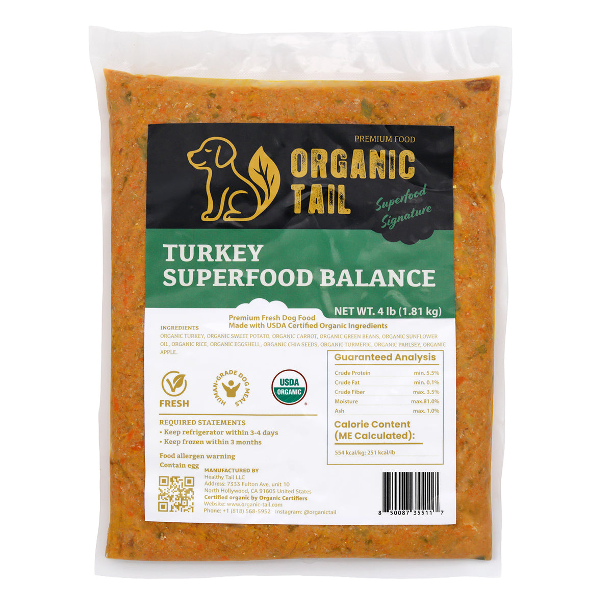 Turkey Superfood Balance — Anti-Inflammatory Premium Formula